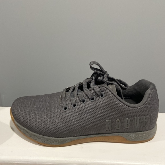 NOBULL Arctic Grey Trainer Athletic Casual Shoes Men's Size 8 Women's Size 9.5 - Picture 10 of 16